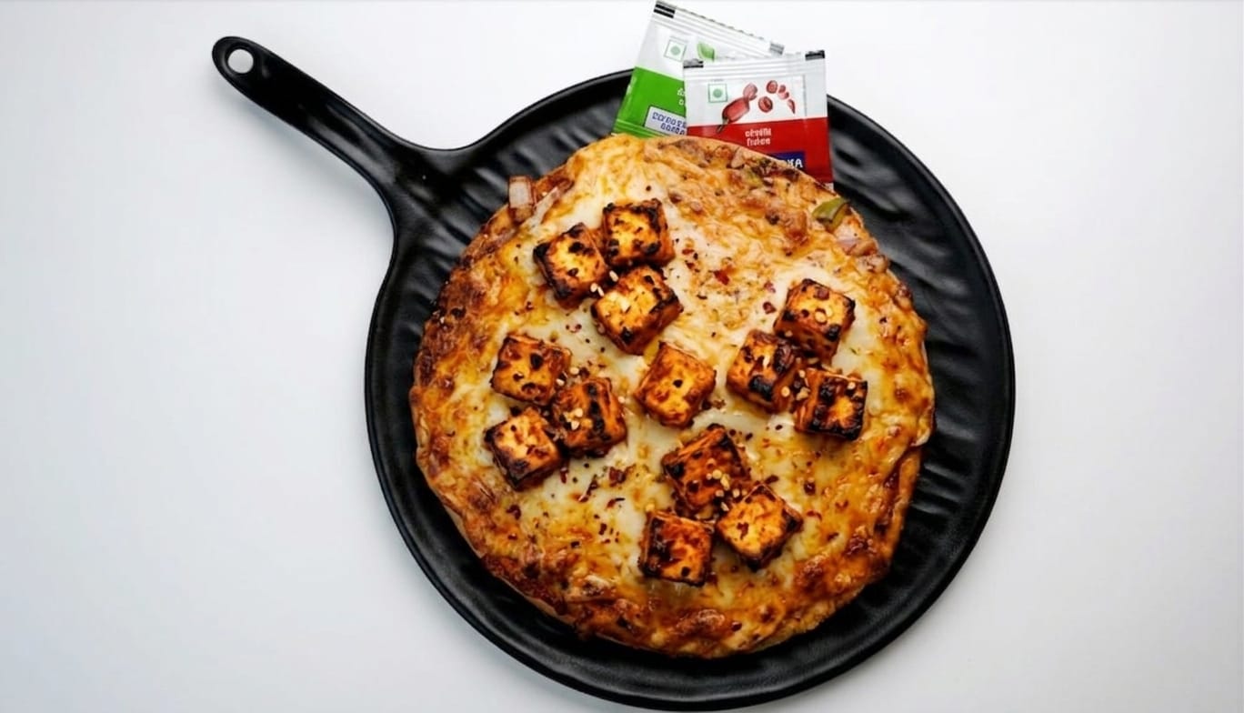 Paneer Tandoori Pizza